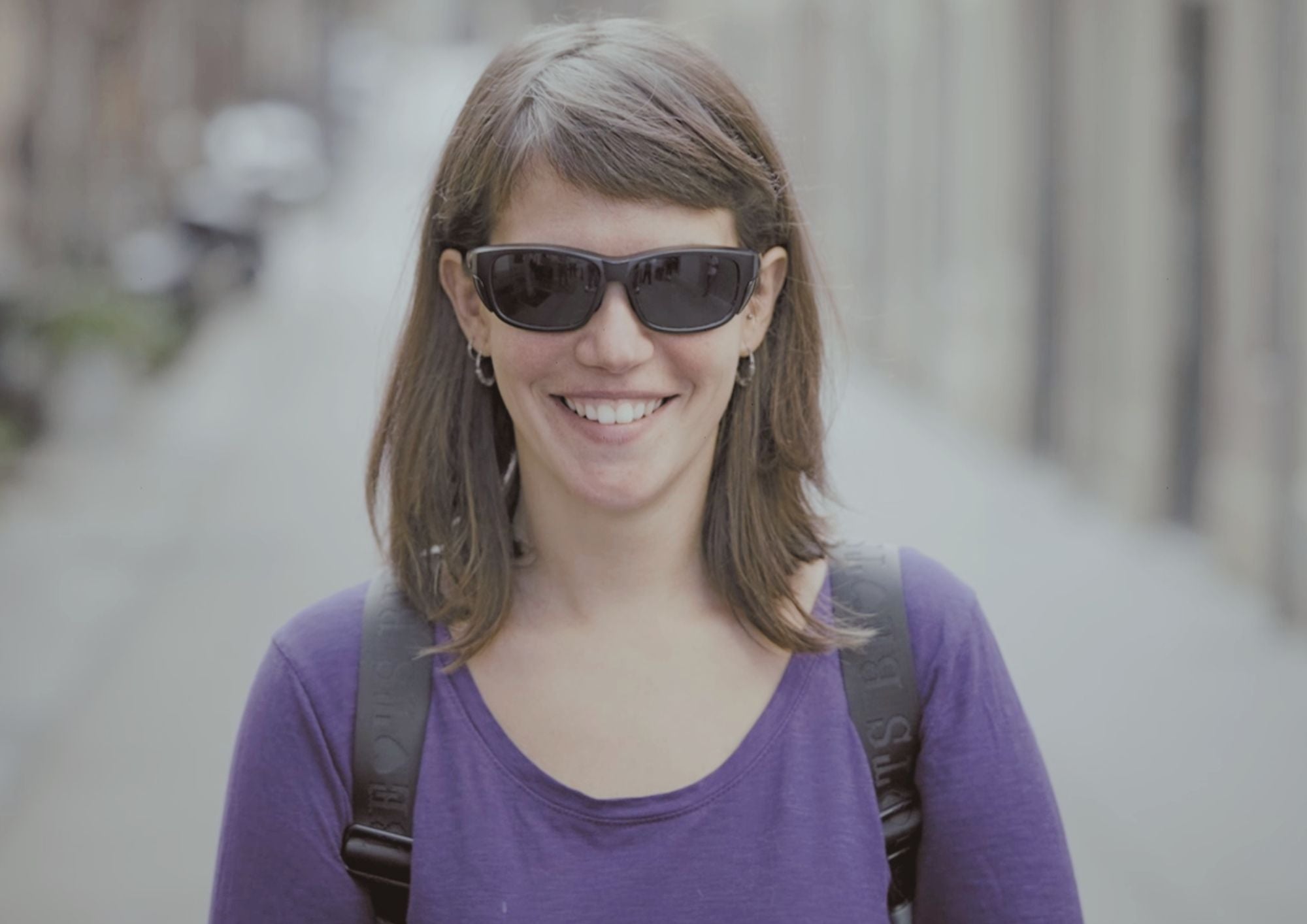 "Apart from giving you more autonomy and security, guide dogs give you a lot of company"