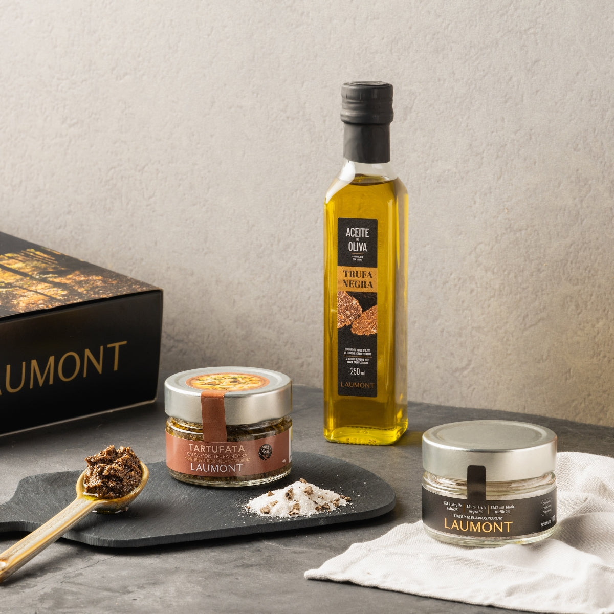CHEF's SECRET PACK - Tartufata + Truffle Salt + Black Truffle Oil