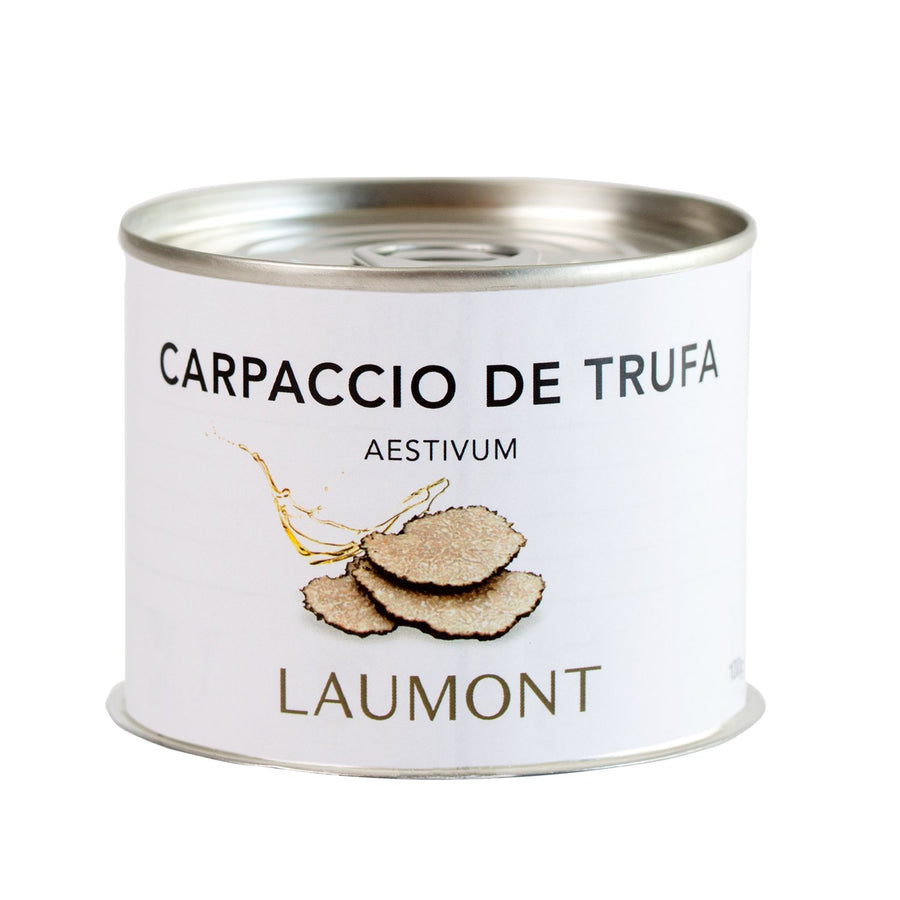 Summer Truffle Carpaccio with Black Truffle Aroma